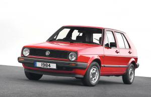 Volkswagen Golf 1984 года